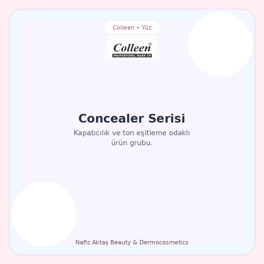 Colleen Concealer Serisi