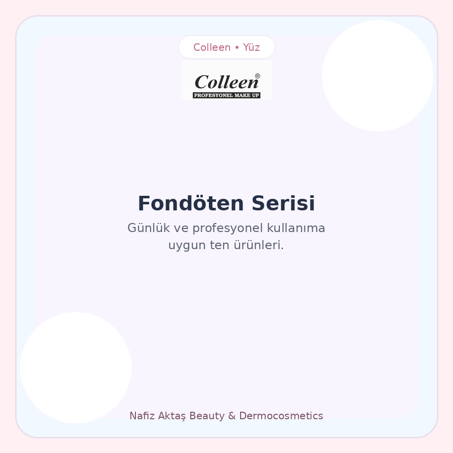 Colleen Fondöten Serisi