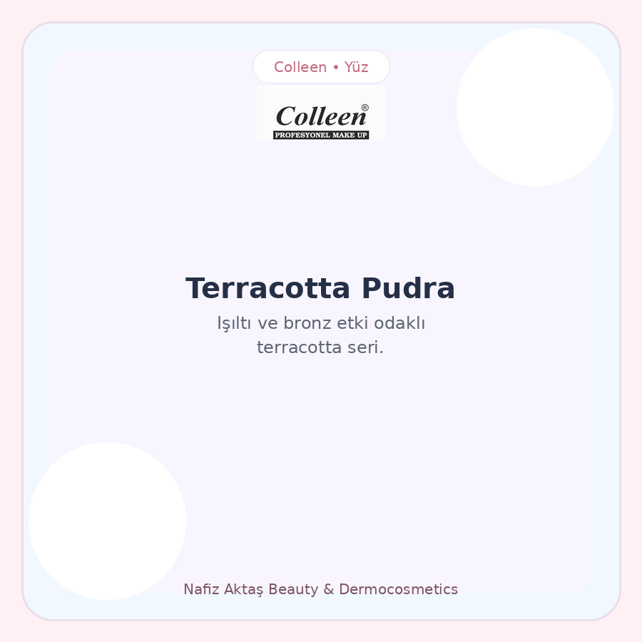 Colleen Terracotta Pudra